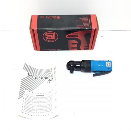  信濃機販 エアラチェット 開封品(S) 本体のみ SI-1108A ブルー