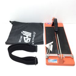 ΘΘ 石井超硬 タイルカッター 程度B 袋・ガイド・ストラップ付 IHF-320 オレンジ Bランク