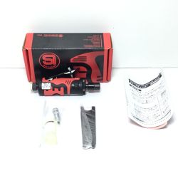 ΘΘ  エアグラインダー 未使用品(S) 6mm 付属品完備 SI-2002EX レッド Sランク