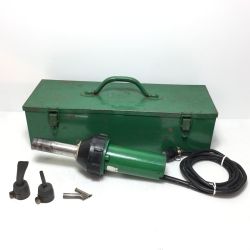 ΘΘ LEISTER ライスター ヒートガン ノズル2種・ケース付 コード式 TypTRIAC グリーン Cランク