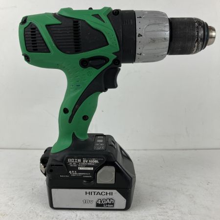 ЗЗ HITACHI 日立 18v 16mm 振動ドライバドリル バッテリーx2 充電器