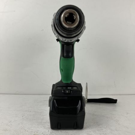 ЗЗ HITACHI 日立 18v 16mm 振動ドライバドリル バッテリーx2 充電器 ケース付 DV18DBL グリーン