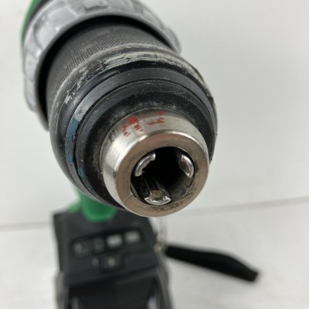 ЗЗ HITACHI 日立 18v 16mm 振動ドライバドリル バッテリーx2 充電器 ケース付 DV18DBL グリーン