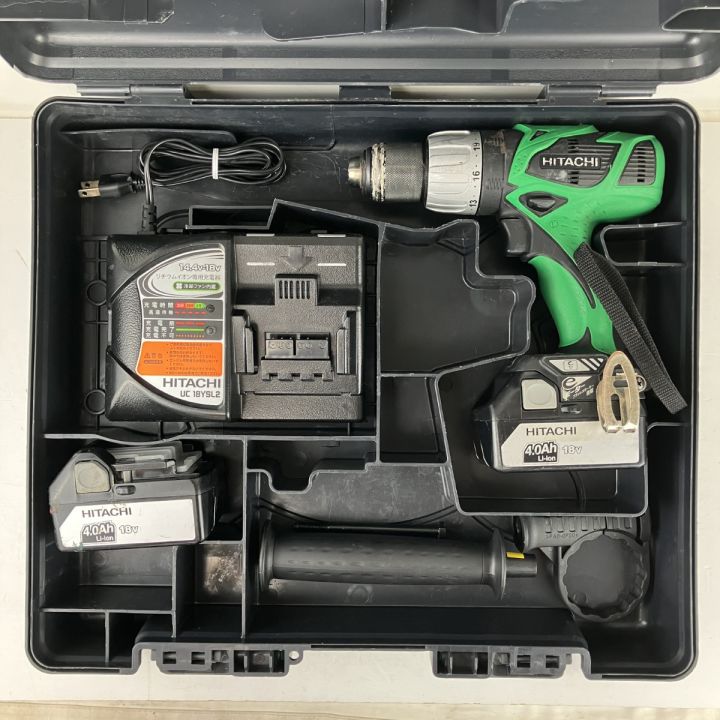 ЗЗ HITACHI 日立 18v 16mm 振動ドライバドリル バッテリーx2