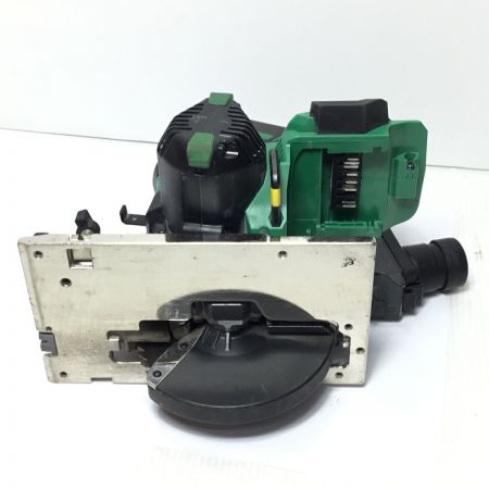  HiKOKI ハイコーキ 集じん丸のこ 程度B 充電器・充電池2個・ケース付 コードレス式 125mm 36v C3605DYB グリーン