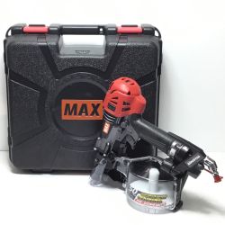 ΘΘ MAX マックス エア釘打ち スーパーネイラ 50mm 高圧 ケース付 未使用品(S) HN-50N4(D) ブラック×レッド Sランク
