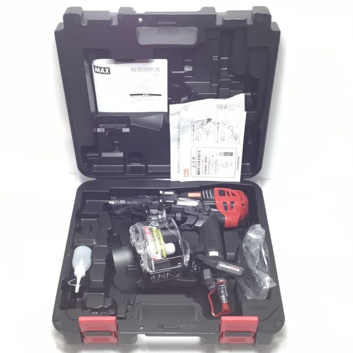 MAX マックス エア釘打ち スーパーネイラ 50mm 高圧 ケース付 未使用品