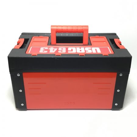  USAG 工具ケース 程度B 643 レッド×ブラック