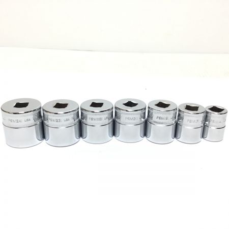  Snap-on スナップオン ソケットI 程度B 13個セット FSM8I～FSM24I