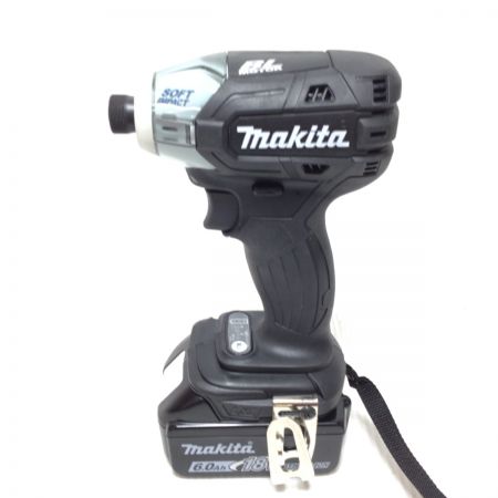  MAKITA マキタ インパクトドライバ コードレス式 18v 充電器・充電池2個・ケース・ビット付 TS141DRGX ブラック