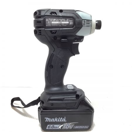  MAKITA マキタ インパクトドライバ コードレス式 18v 充電器・充電池2個・ケース・ビット付 TS141DRGX ブラック