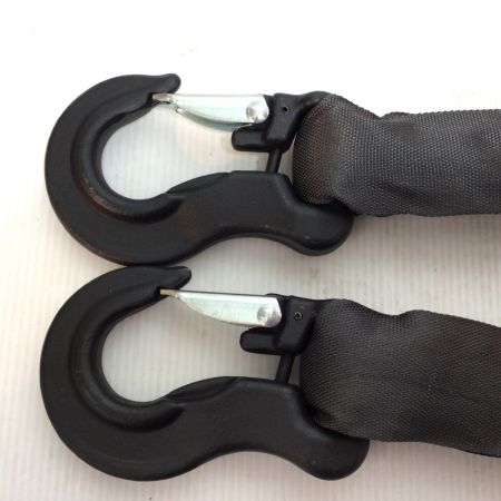  CLLINK シーエルリンク けん引ロープ 12t 4.8m 袋付 オレンジ×ブラック