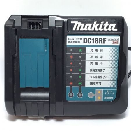  MAKITA マキタ レシプロソー18v 充電器・充電池2個・ケース付 程度B JR187D ブルー