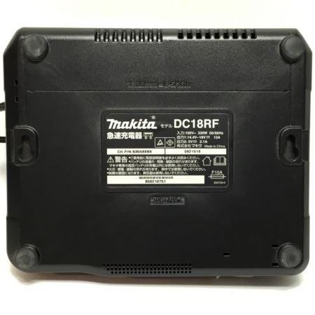  MAKITA マキタ レシプロソー18v 充電器・充電池2個・ケース付 程度B JR187D ブルー