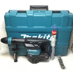 ΘΘ MAKITA マキタ ハンマドリル 未使用品(S) ケース・ブルポイント・グリス コードレス式 40v HM001G ブルー Sランク