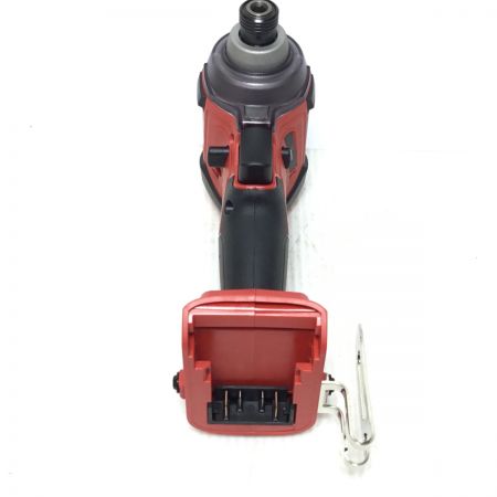  KYOCERA キョウセラ インパクトドライバ 程度A 充電器・充電池2個・ケース付 コードレス式 18v BID-1807 レッド