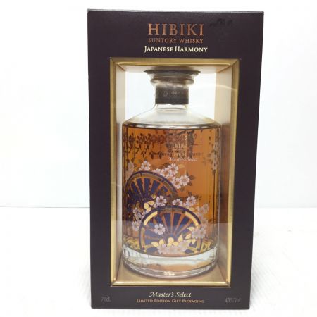 【北海道内限定発送】 HIBIKI サントリーヒビキ 響 蒸留酒類 43％ Master's Select LIMITED EDITION 700ml