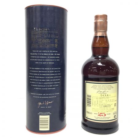  Glenfarclas 蒸留酒類 ウィスキー スコッチ グレンファークラス25年 43％ 700ml