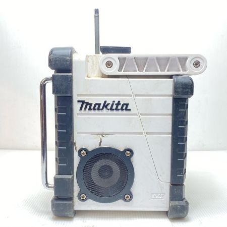  MAKITA マキタ バッテリー式ラジオ コードレス式 18v 002659 キズ・ヨゴレ有 MR102 ホワイト