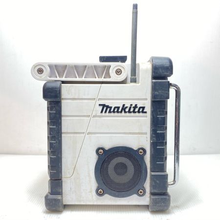  MAKITA マキタ バッテリー式ラジオ コードレス式 18v 002659 キズ・ヨゴレ有 MR102 ホワイト