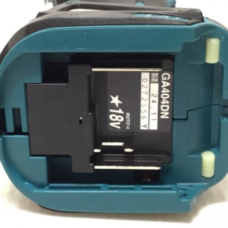  MAKITA マキタ ディスクグラインダー 未使用品(S) 付属品完備 コードレス式 100mm 18v GA404DRGXN ブルー