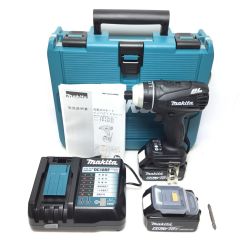 ΘΘ MAKITA マキタ 4モードインパクトドライバ 未使用品(S) 付属品完備 コードレス式 18v TP141DRGX ブラック Sランク