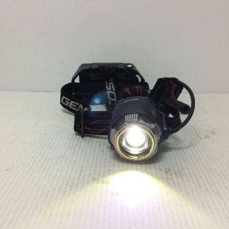 GENTOS ヘッドライト 程度B 充電器付 GH-200RG - 中古その他