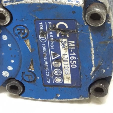  TOKU エアインパクトレンチ 程度C 本体のみ 常圧 MI-1650 ブルー