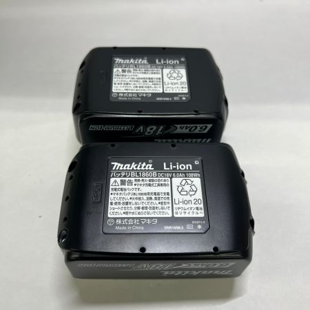  MAKITA マキタ 充電式インパクトドライバ 18V 6Ah バッテリ2本 充電器 ケース付 TD173DRGX ブルー 未使用品