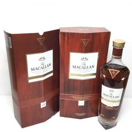  The MACALLAN マッカラン  RARE CASK レアカスク ウィスキー スコッチ 箱付 43% 700ml