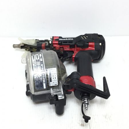  MAKITA マキタ エア釘打ち 程度B ケース付 高圧 50mm AN534H レッド