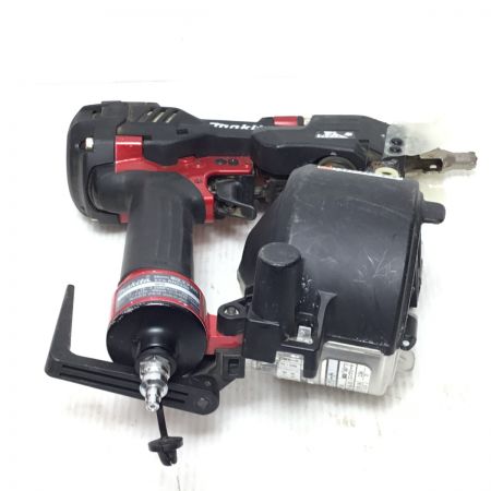  MAKITA マキタ エア釘打ち 程度B ケース付 高圧 50mm AN534H レッド