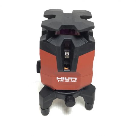  Hilti ヒルティ レーザー墨出し器 程度B 受光器・充電器・充電池2個・ケース付 コードレス式 10.8v PM40-MG レッド