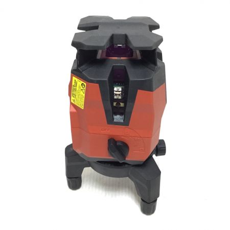  Hilti ヒルティ レーザー墨出し器 程度B 受光器・充電器・充電池2個・ケース付 コードレス式 10.8v PM40-MG レッド