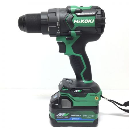  HiKOKI ハイコーキ コードレス式 36v ドライバドリル 未使用品(S) DS36DC グリーン