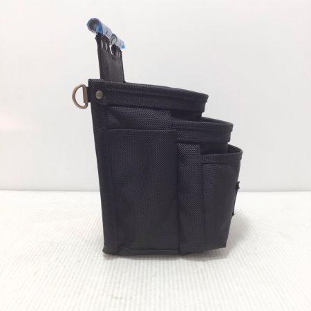  KNICKS 腰袋 未使用品(S) コーデュラバリスティック生地チェーン対応3段腰袋 BAT-301DDX ブラック