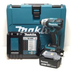 ΘΘ MAKITA マキタ ソフトインパクトドライ 18v 未使用品(S) 付属品完備 1 TS141DRGX ブルー Sランク