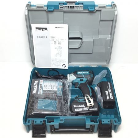  MAKITA マキタ ソフトインパクトドライバ 18v 未使用品(S) 付属品完備 2 TS141DRGX ブルー