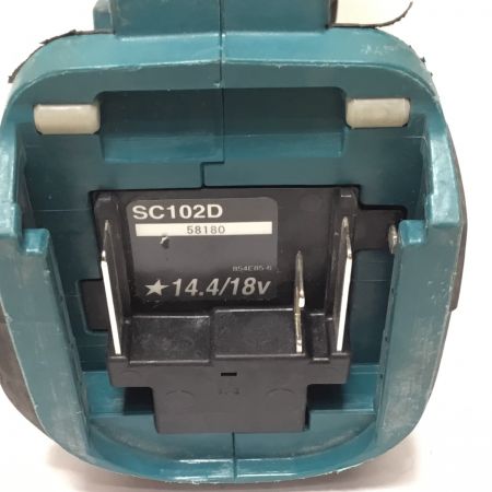 MAKITA マキタ 全ネジカッタ 程度C 本体のみ コードレス式 14.4v/18 SC102D ブルー