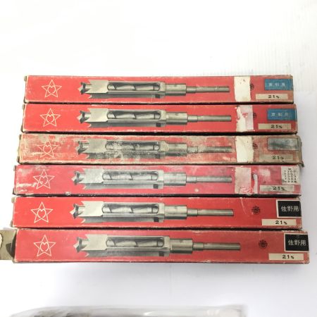   小林式角ノミ 6本セット 21mm 佐野用 東和用