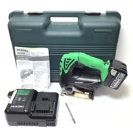  HiKOKI ハイコーキ コードレス式 14.4v ジグソー 未使用品(S)  CJ14DSL グリーン