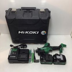 ΘΘ HiKOKI ハイコーキ セーバーソー 程度B 充電器・充電池2個・ケース・替刃付 コードレス式 18v JO41387 BSL36A18X×2 CR18DA グリーン Bランク