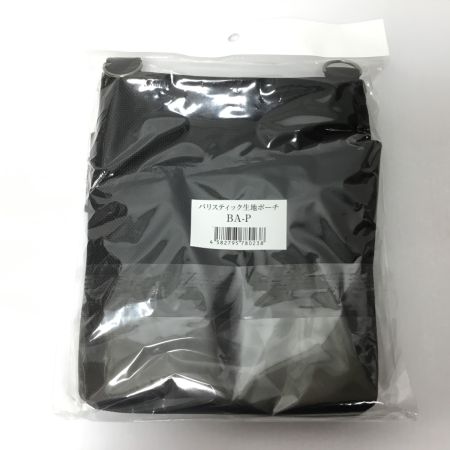  KNICKS コーデュラバリスティック生地 ポーチ 未使用品(S) BA-P ブラック