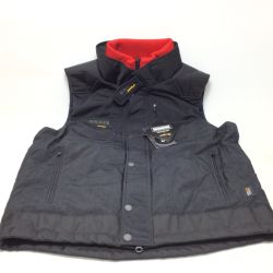 ΘΘ KNICKS 防寒ベスト 開封品 テーラーバッグ付 Lサイズ 12504 ブラック Sランク