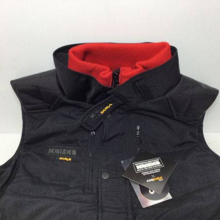  KNICKS 防寒ベスト 開封品 テーラーバッグ付 Lサイズ 12504 ブラック