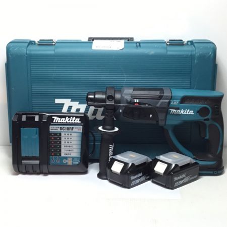  MAKITA マキタ 充電式ハンマドリル 18v 未使用品(S) 付属品完備 ケースイタミ有 HR202DRGX ブルー