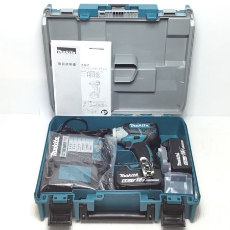  MAKITA マキタ ソフトインパクトドライバ 18v 未使用品(S) 付属品完備 TS141DRGX ブルー