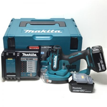 MAKITA マキタ 全ネジカッタ 18v 未使用品(S) 付属品完備 SC102DRGX ブルー
