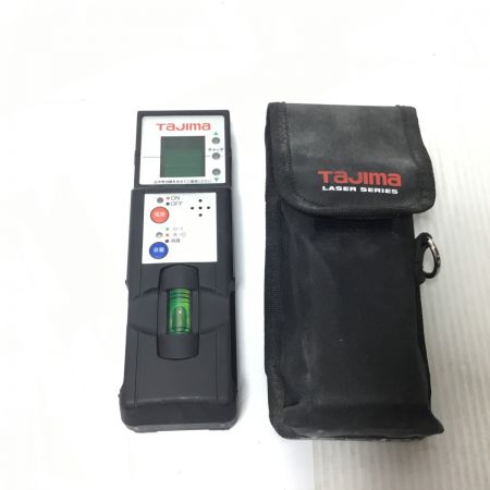  TAJIMA タジマ レーザー墨出し器 程度B 受光器・ケース付 ZEROB-KYR ブラック
