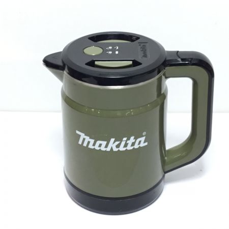  MAKITA マキタ 充電式ケトル 程度B 本体のみ コードレス式 40v KT001G オリーブ